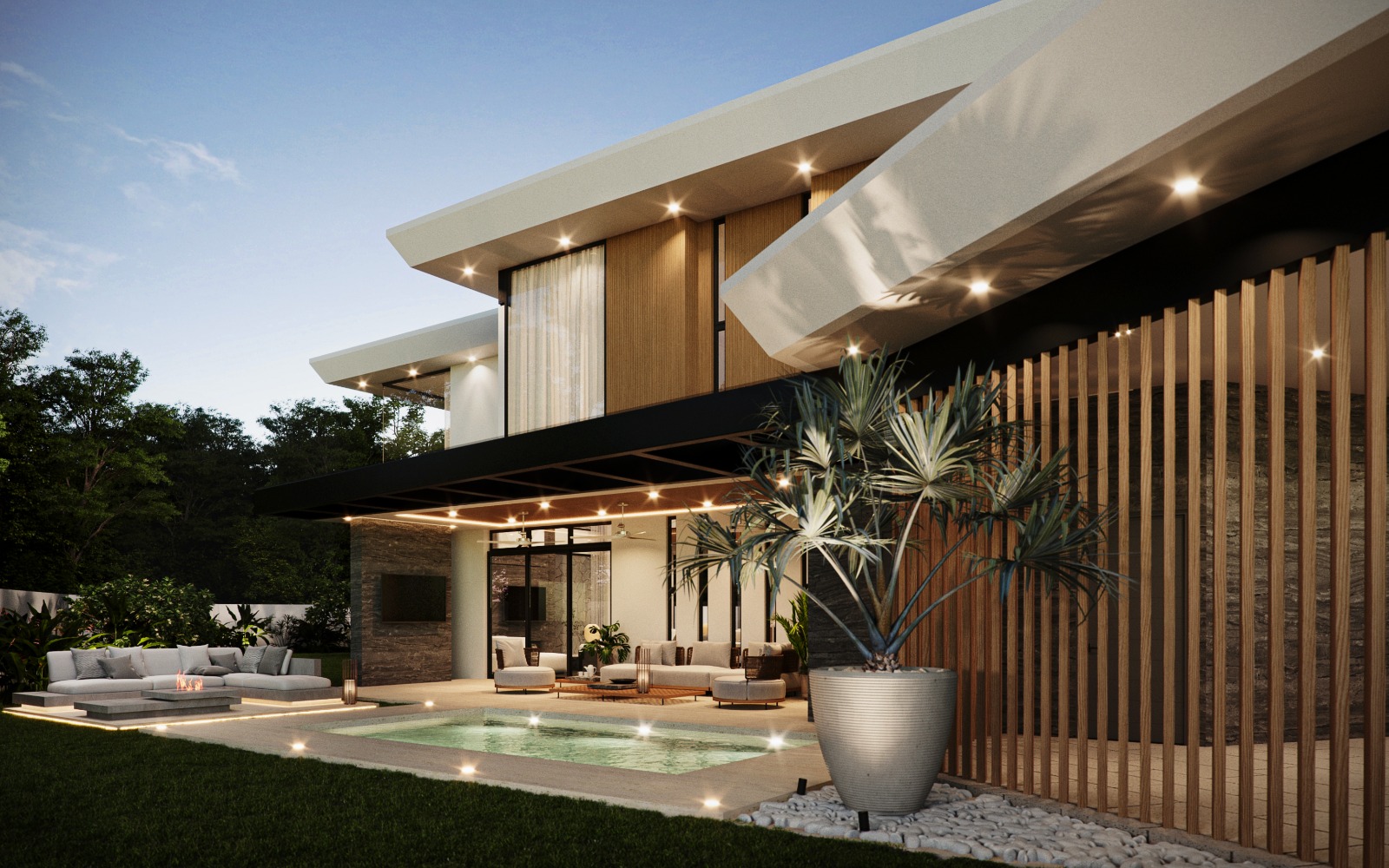 Diseño arquitectónico en condominio